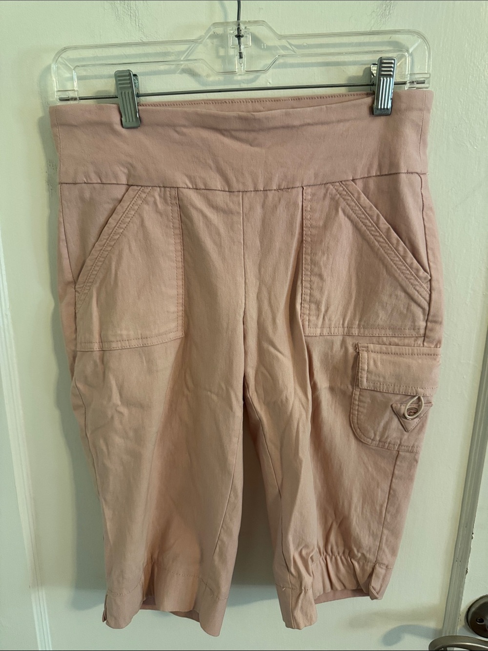 Grenier Women’s Blush Pink Cargo Style Shorts Junior Sz 3